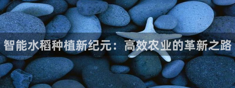 绿茵直播体育下载：智能水稻种植新纪元：高效农业的革新之路
